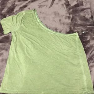American eagle one shoulder t-shirt(SIZE M)